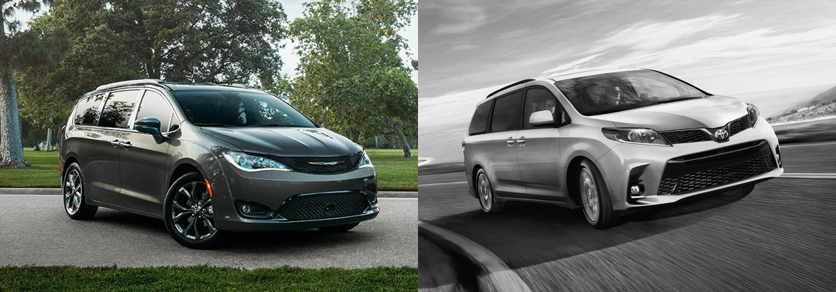 2020 Chrysler Pacifica vs 2020 Toyota Sienna in Amityville NY