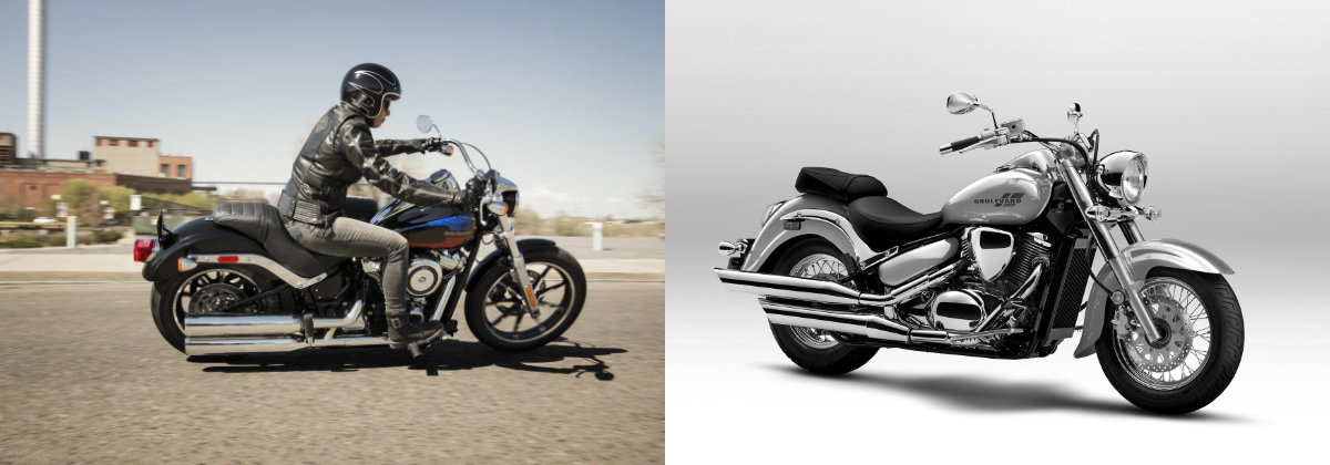 Harley-Davidson® Low Rider® vs Suzuki Boulevard C50