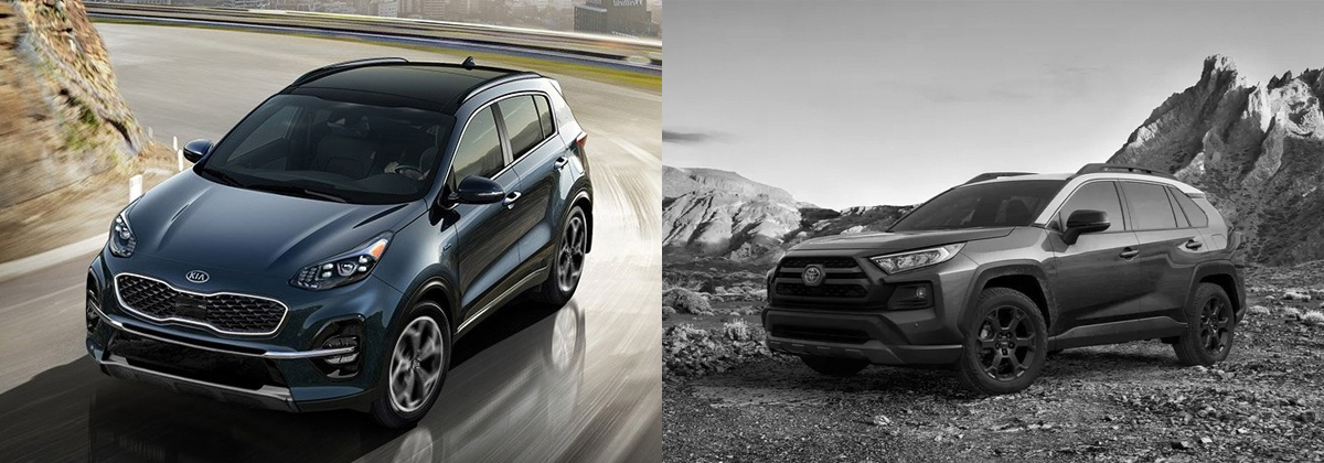 Learn more about the 2020 Kia Sportage vs 2020 Toyota RAV4 in Mooresville NC