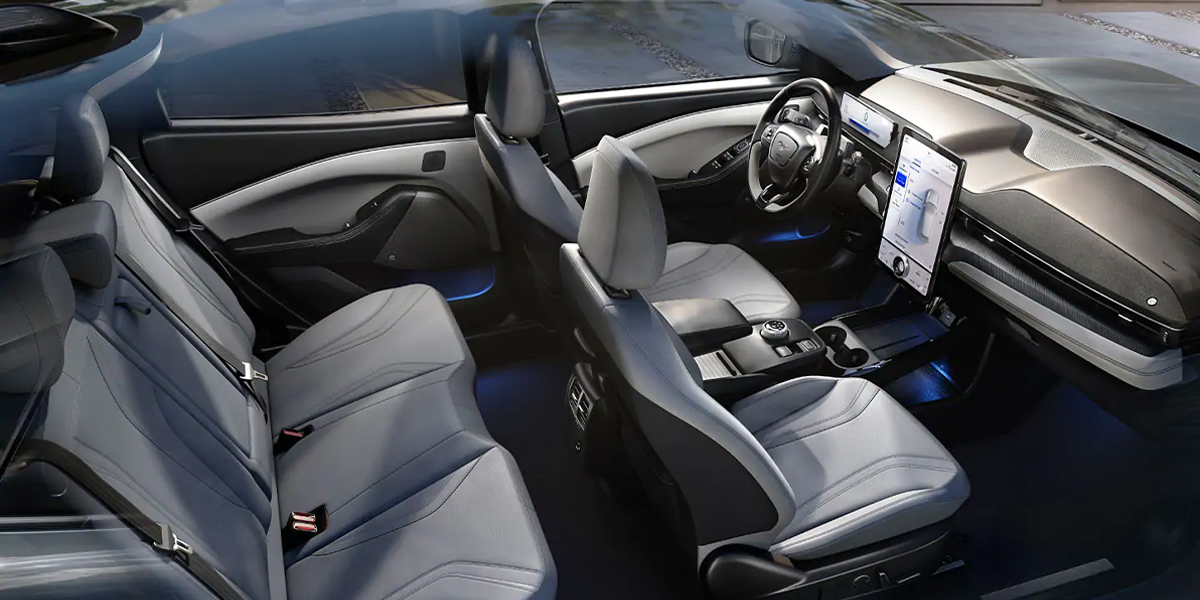 Orlando FL - 2021 Ford Mustang Mach-E's Interior