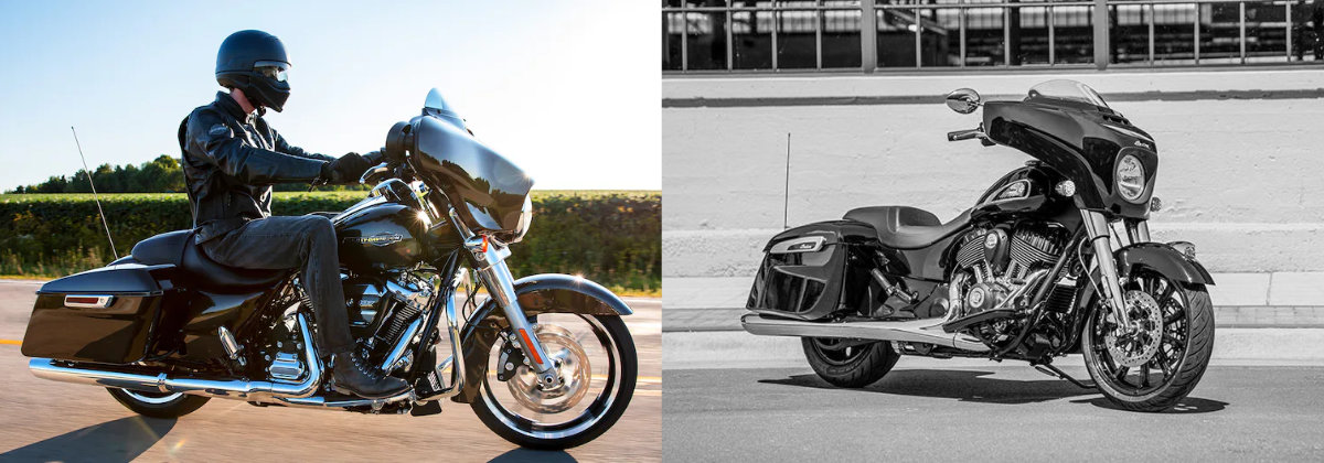 2021 Harley-Davidson® Street Glide® vs 2022 Indian Chieftain