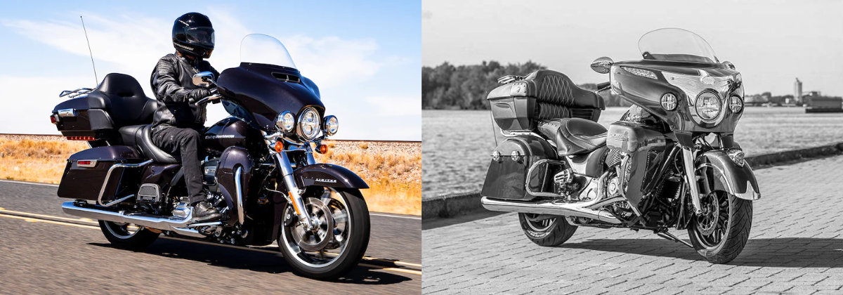 2021 Harley-Davidson® Ultra Limited vs 2022 Indian Roadmaster