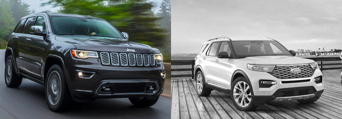 2021 Jeep Grand Cherokee vs 2021 Ford Explorer in Columbia SC