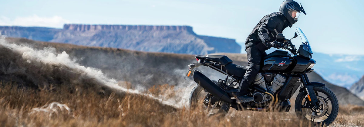 A 2022 Harley-Davidson® Pan America™ 1250 is adventure-ready near Sanford ME