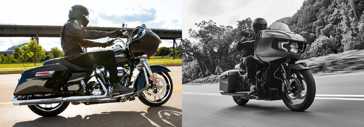 2022 Harley-Davidson® Road Glide® vs 2023 Indian Challenger