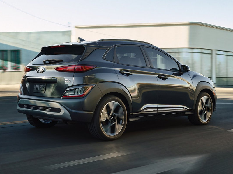 A 2022 Hyundai Kona is loaded with features near Charlotte NC