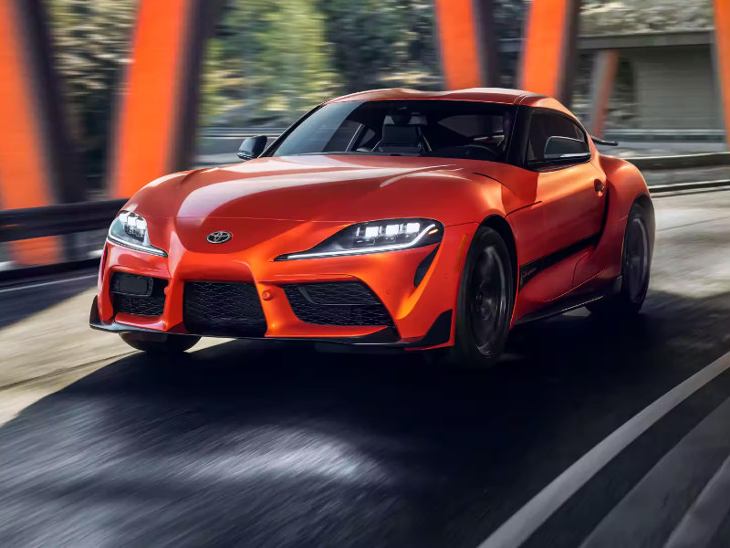 Test drive of the 2024 Toyota GR Supra near Kingsland GA - I-95